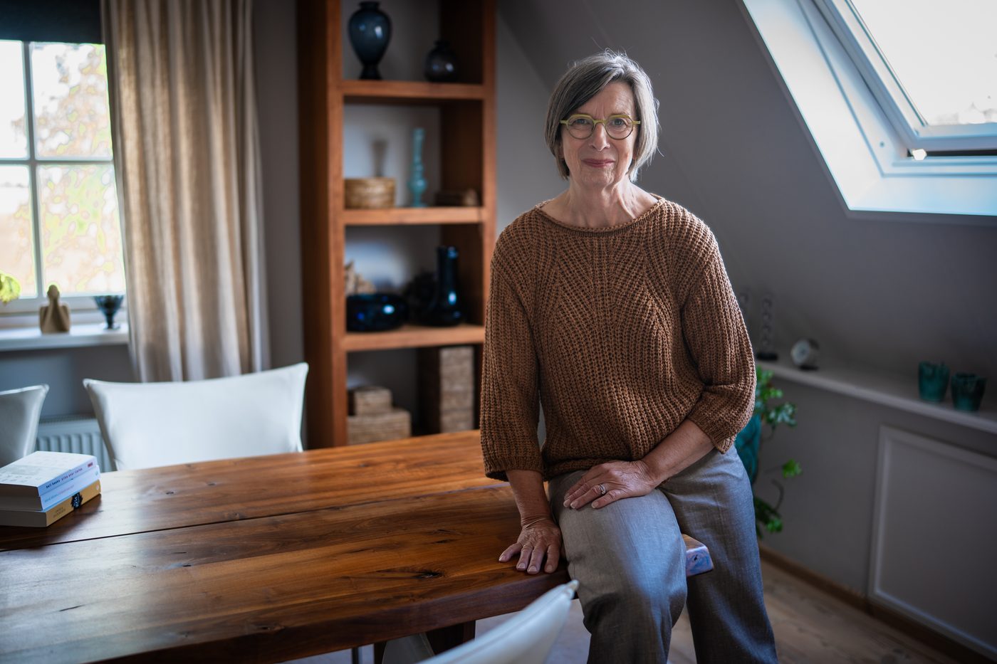 De werkkamer waar de gesprekken plaatsvinden